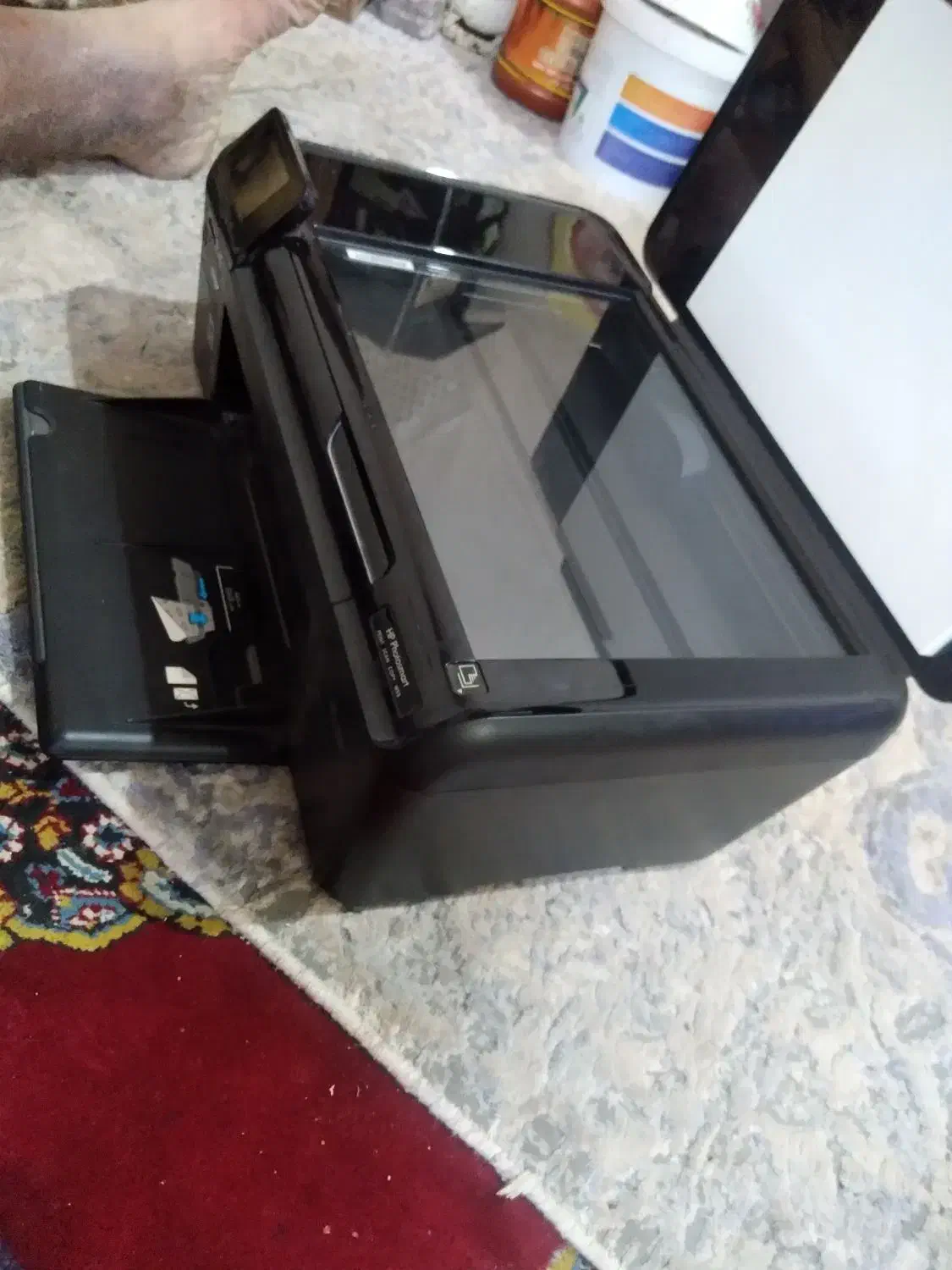 دستگاه پرینتر hp1102رنگی چهار کاره|پرینتر، اسکنر، کپی، فکس|شهریار, شهریار|دیوار