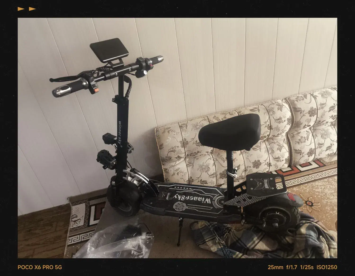 اسکوتر برقی|دوچرخه، اسکیت، اسکوتر|دوگنبدان, |دیوار