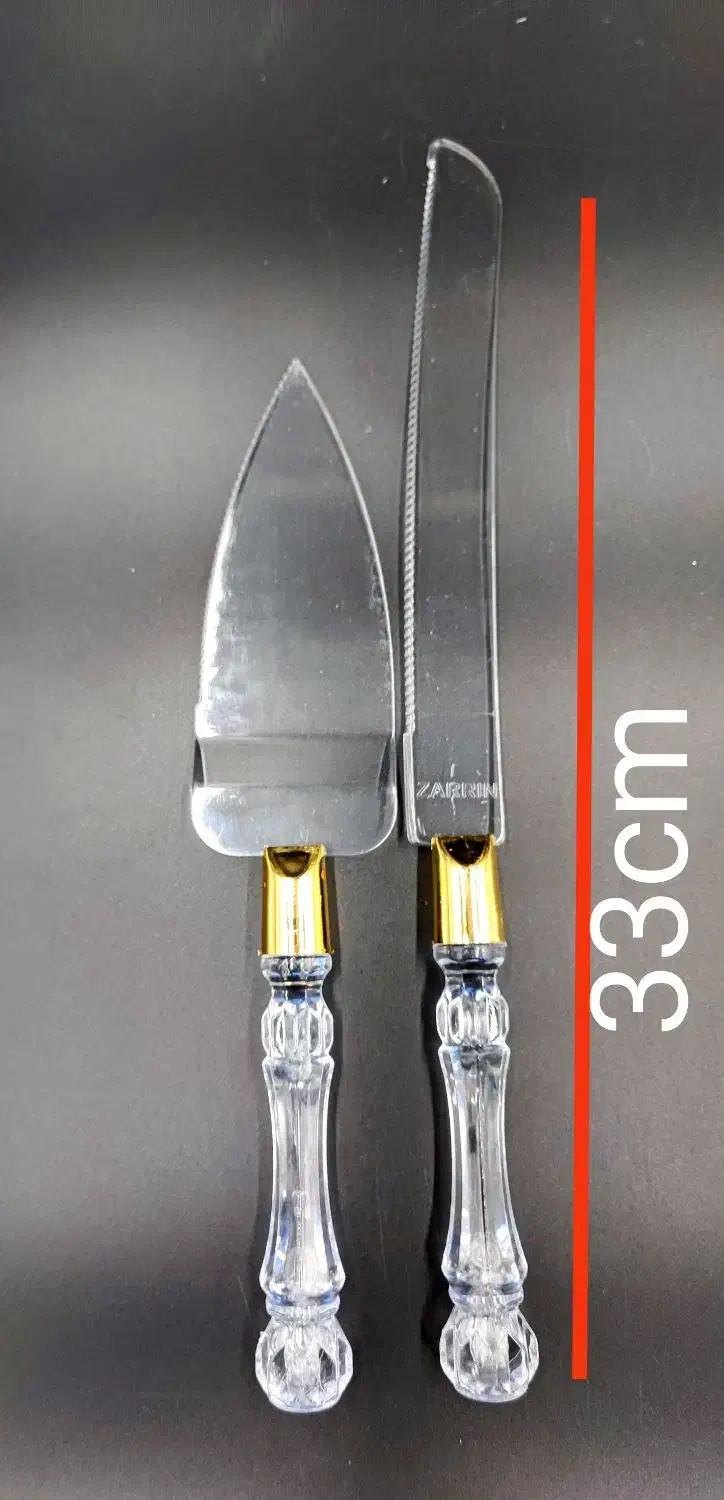 کارد و کفگیر کریستالی کیک‌بری|کافی‌شاپ و رستوران|چابهار, |دیوار