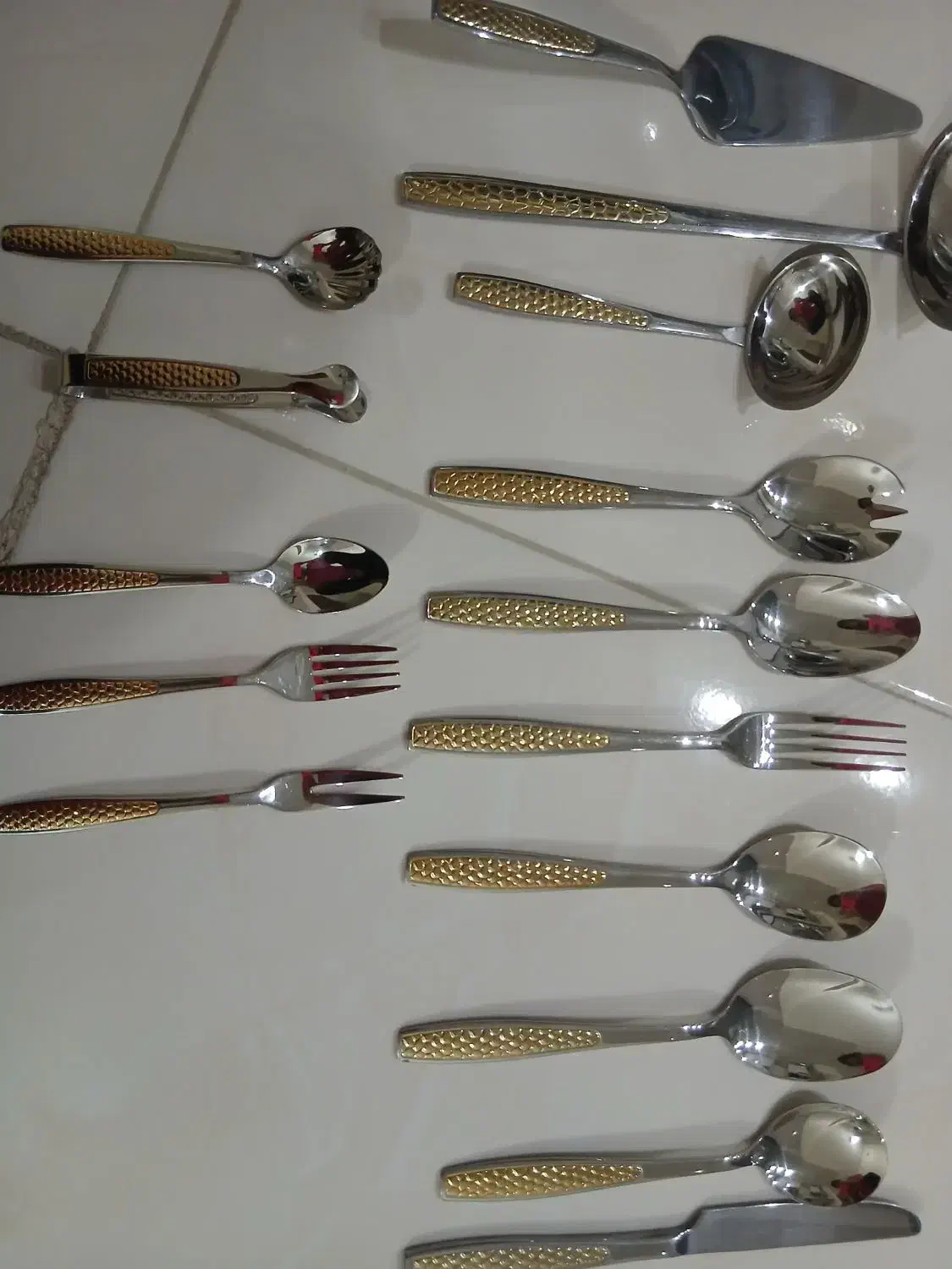 سرویس قاشق چنگال|ظروف سرو و پذیرایی|قرچک, پویینک|دیوار