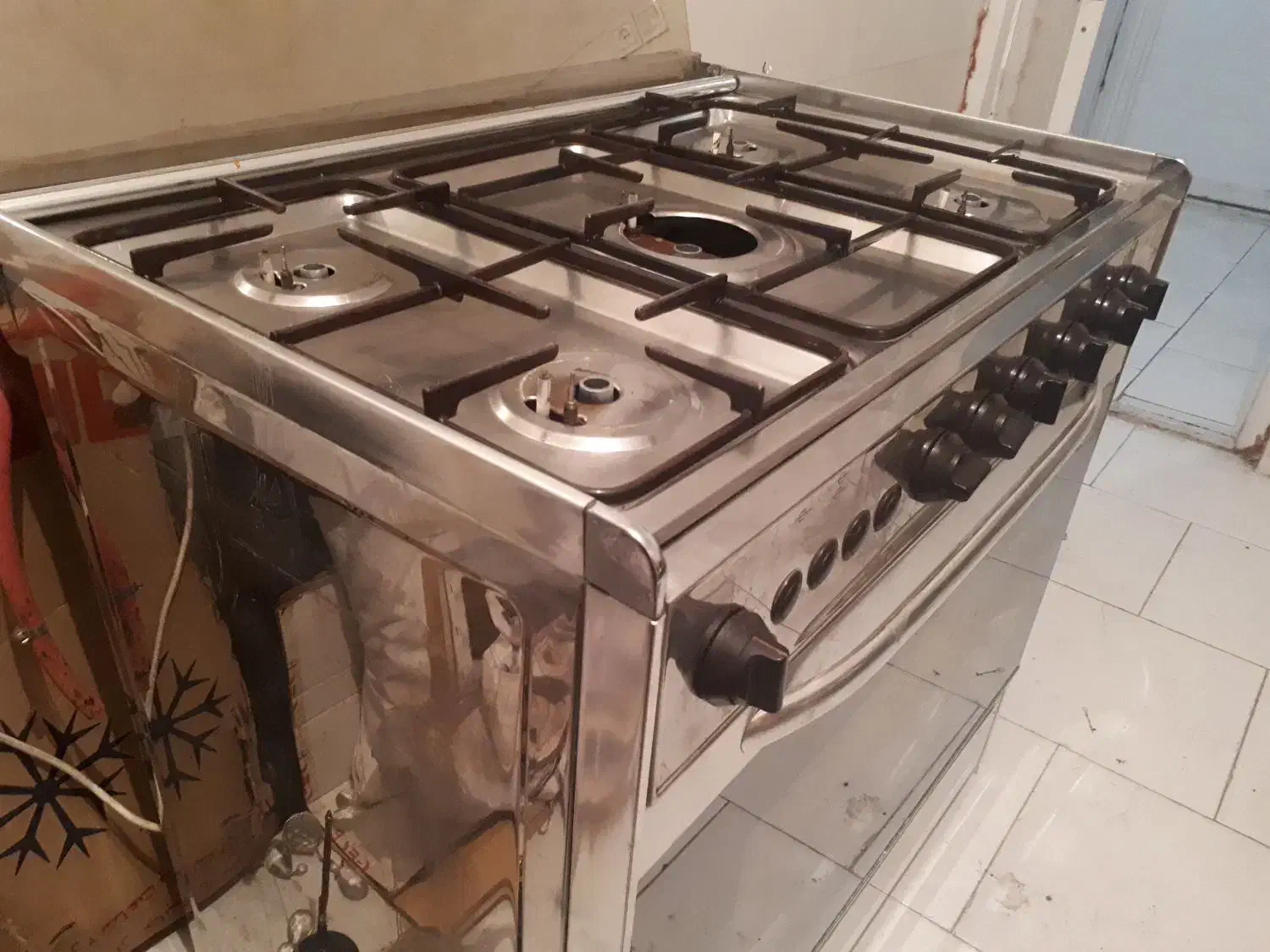 فروش اجاق گاز آلیش ۵ شعله|اجاق گاز و لوازم برقی پختوپز|تهران, تهرانپارس جنوبی|دیوار