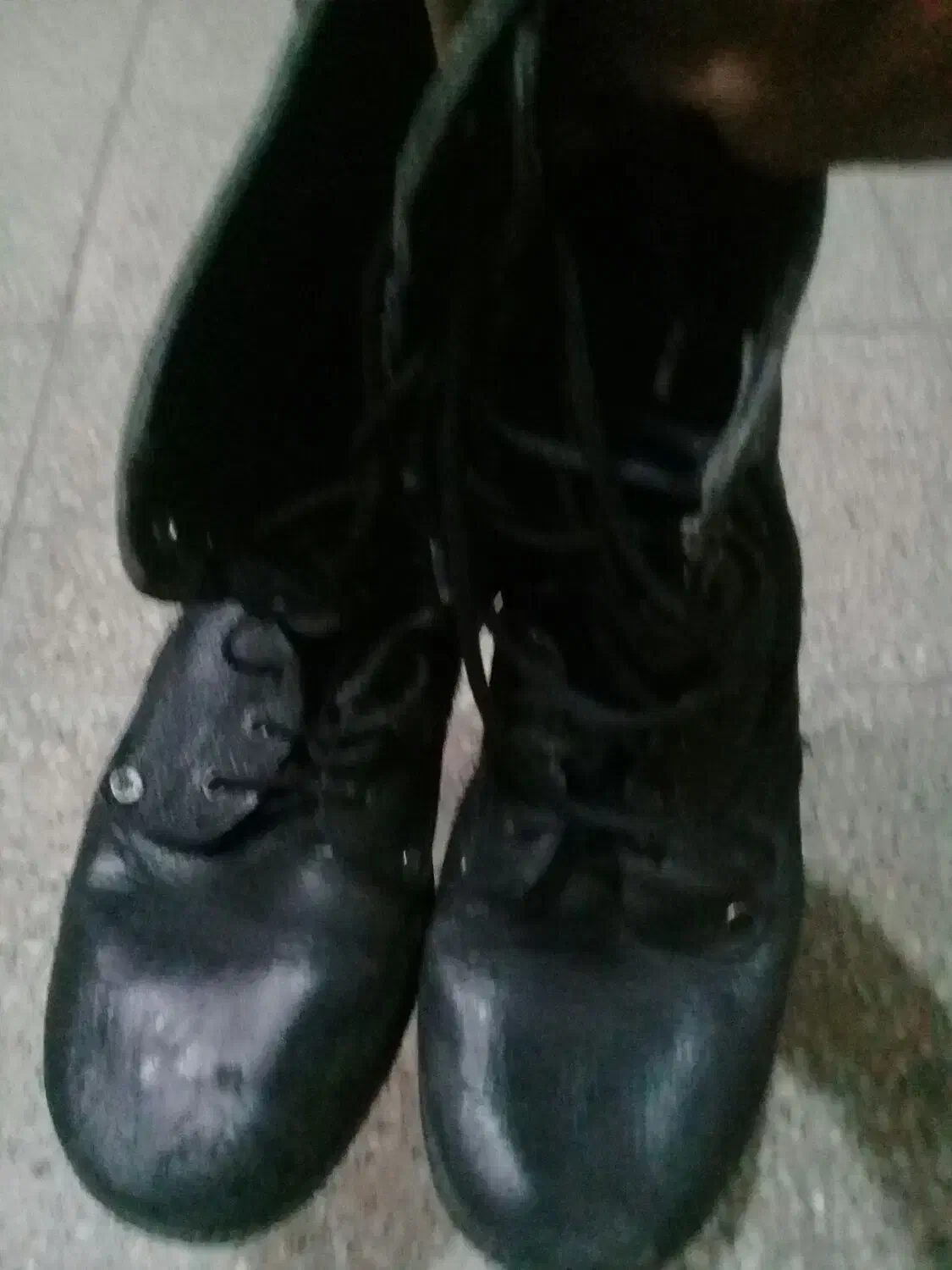 پوتین سربازی کارکرده سالم سایز ۴۲|کیف، کفش، کمربند|تربت جام, تیپ ۳۸ زرهی تربت جام|دیوار