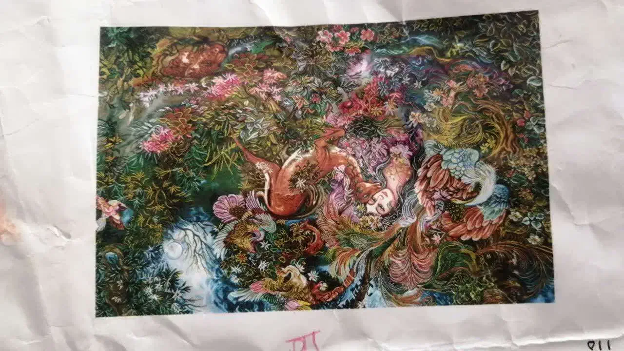 فرش تبریزی|فرش|کاشان, فین بزرگ|دیوار