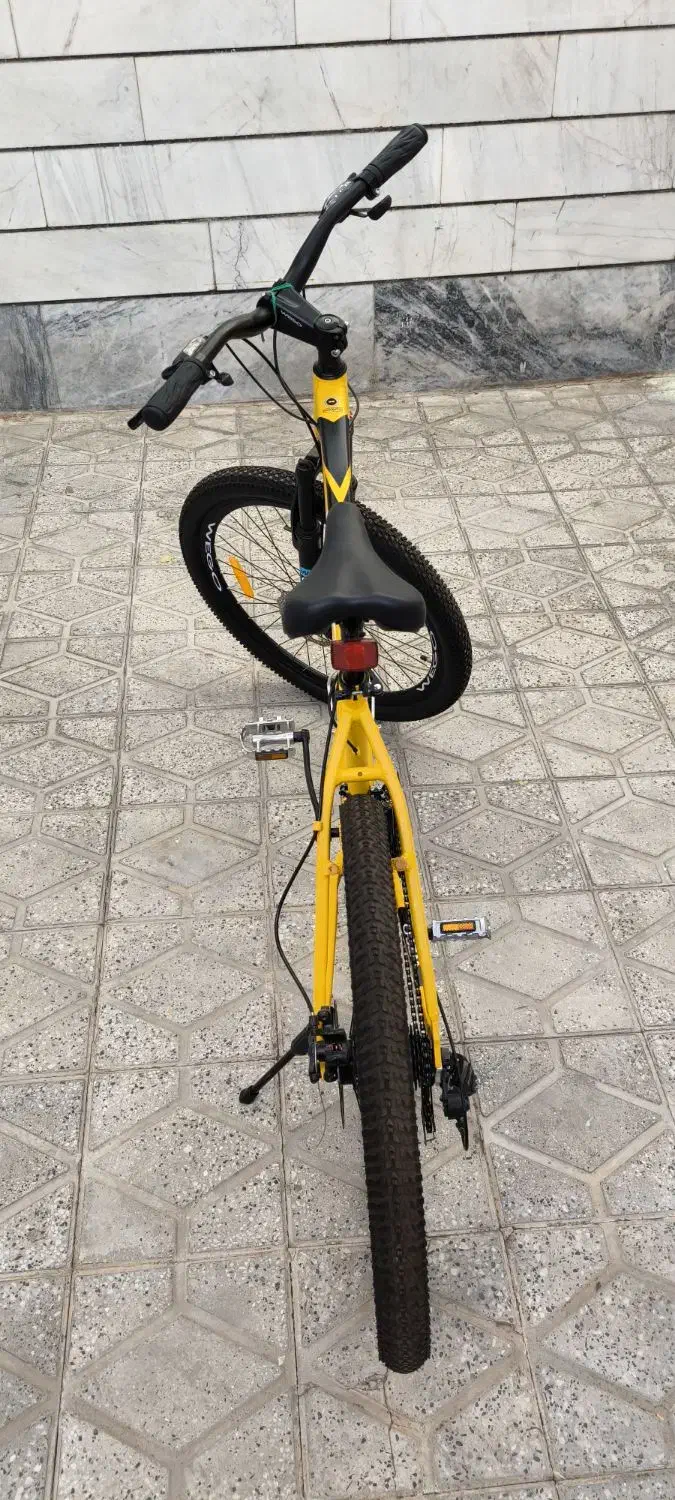 دوچرخه ویگو 26 رنگ زرد نو مدل 1403 با لوازم اضافه|دوچرخه، اسکیت، اسکوتر|بروجرد, |دیوار