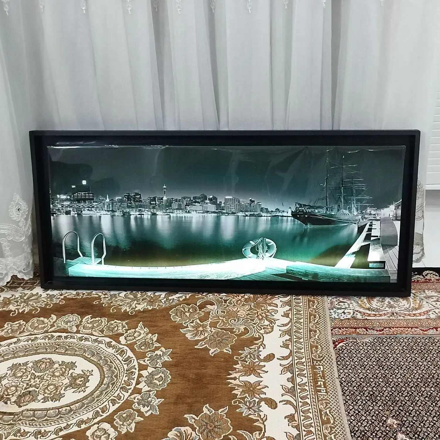 تابلو مدرن چراغ دار|تابلو، نقاشی، عکس|مشهد, خواجه ربیع|دیوار