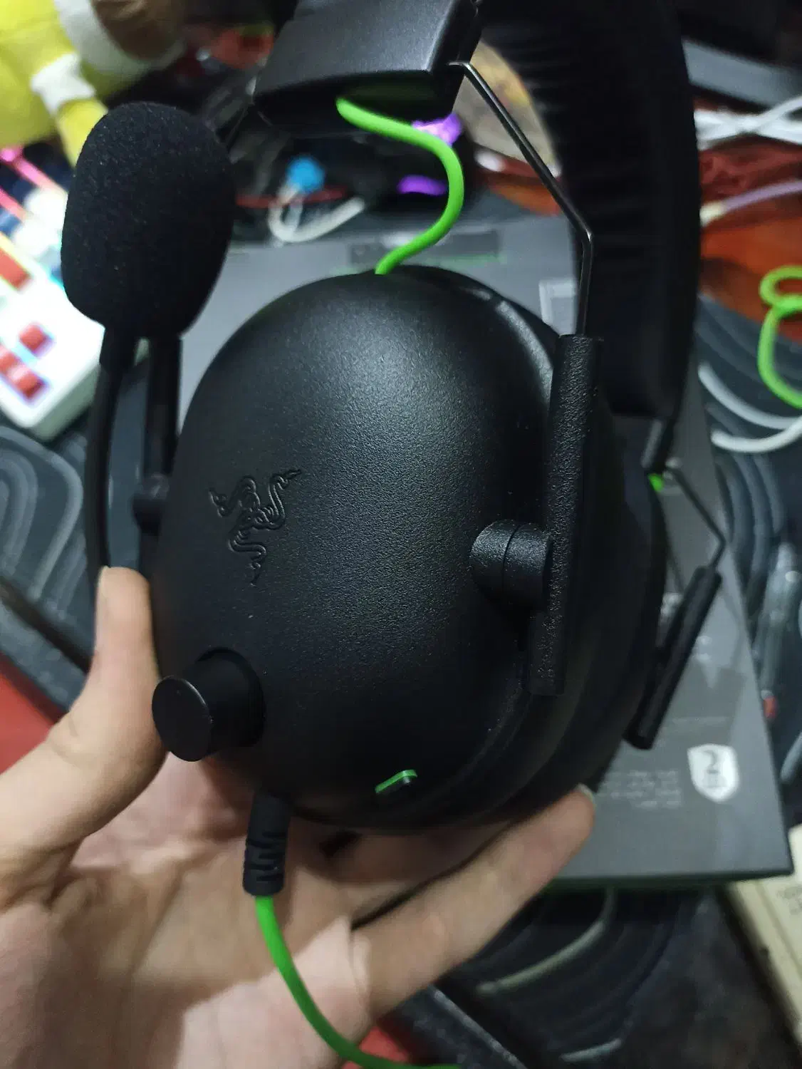 هدفون ریزر بلک شارک V2 X|قطعات و لوازم جانبی رایانه|مشهد, الهیه|دیوار