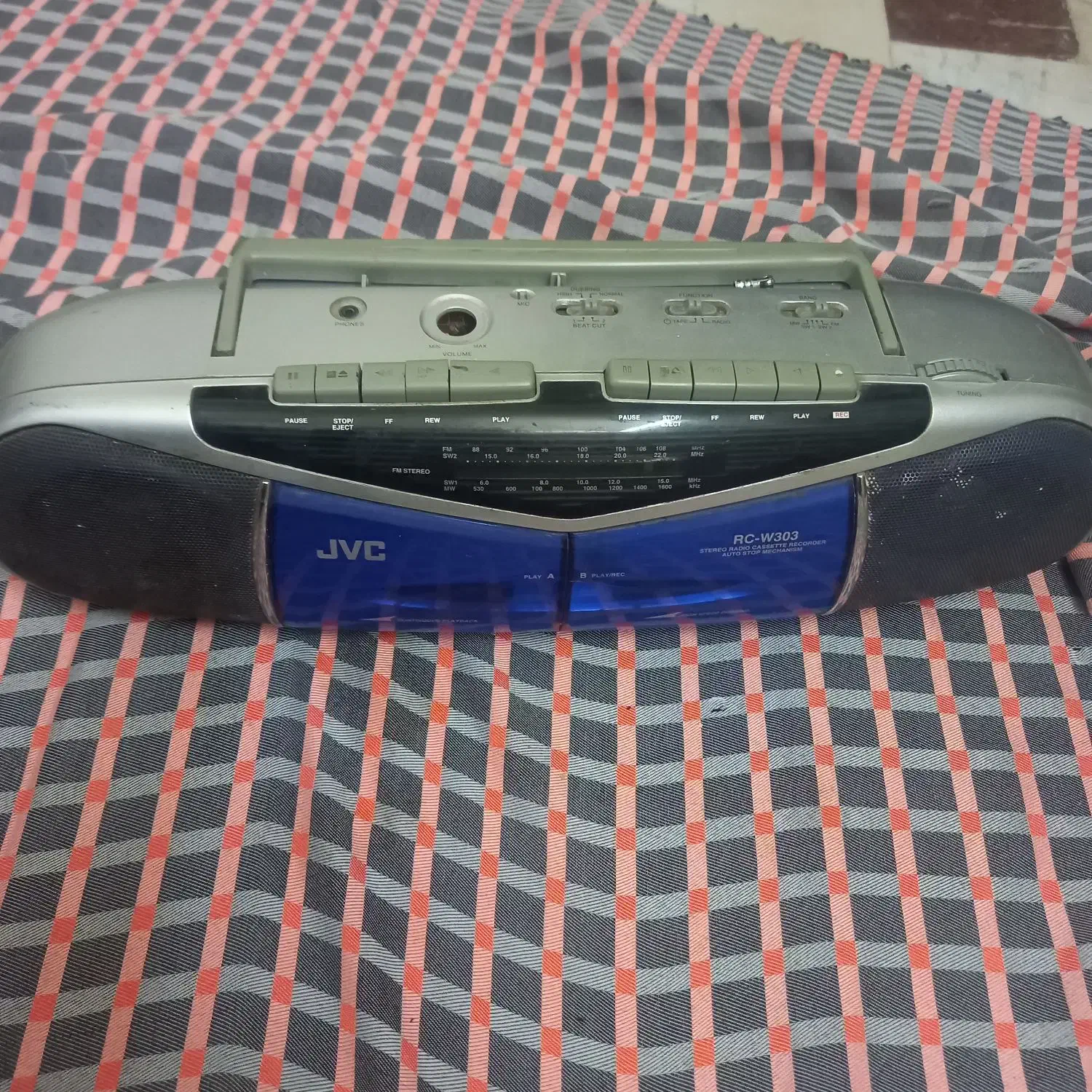 ظبط رادیو واکبند نوستالژی JVC|سیستم صوتی خانگی|تهران, تختی|دیوار