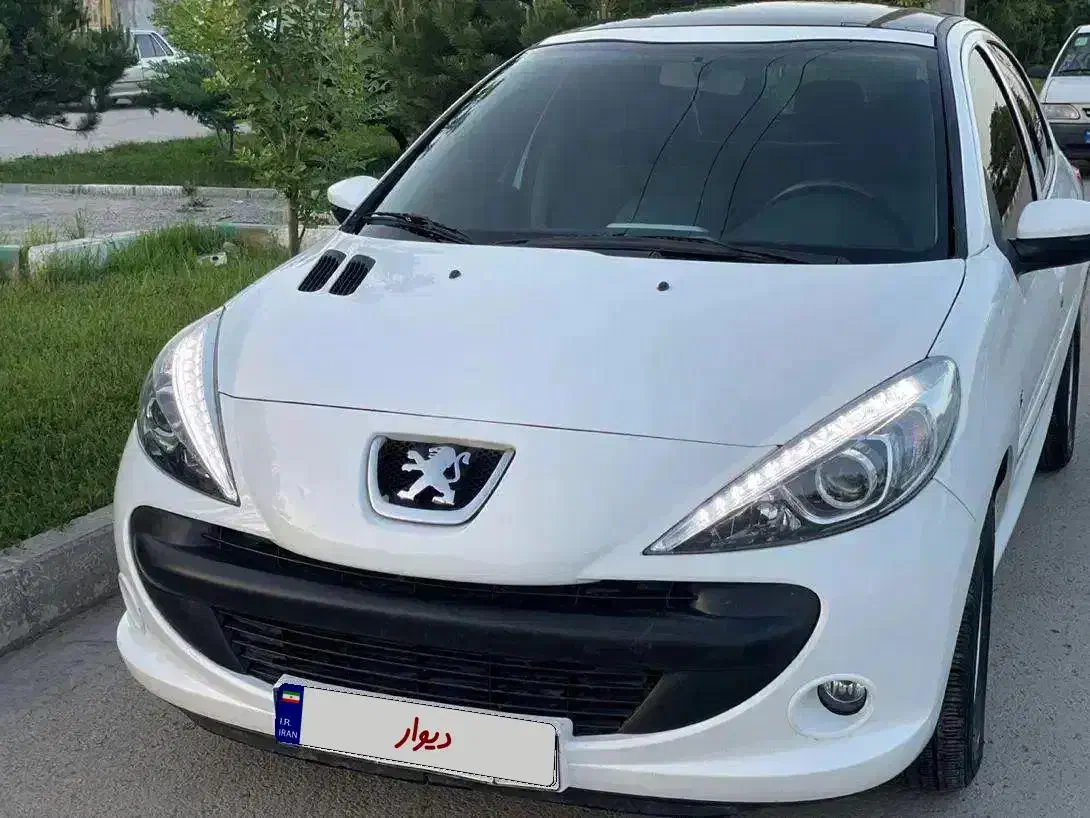 207 پانا بی رنگ|خودرو سواری و وانت|اردبیل, |دیوار