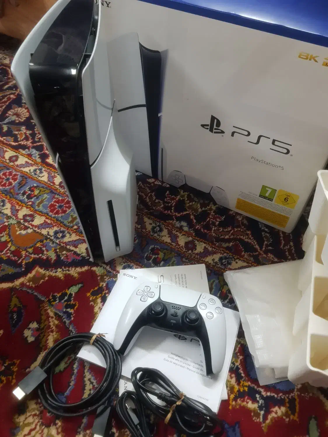 پلی ۵ اسلیم دیسکخور سفارش اروپا درحده نوps5|کنسول، بازی ویدئویی و آنلاین|اصفهان, خانه اصفهان|دیوار