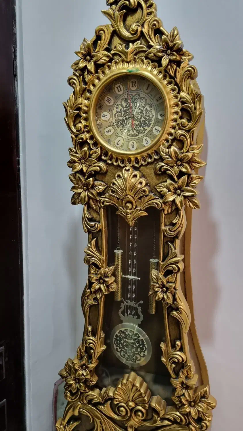 ساعت ایستاده چوبی 2 متری|ساعت دیواری و تزئینی|کرج, عظیمیه|دیوار