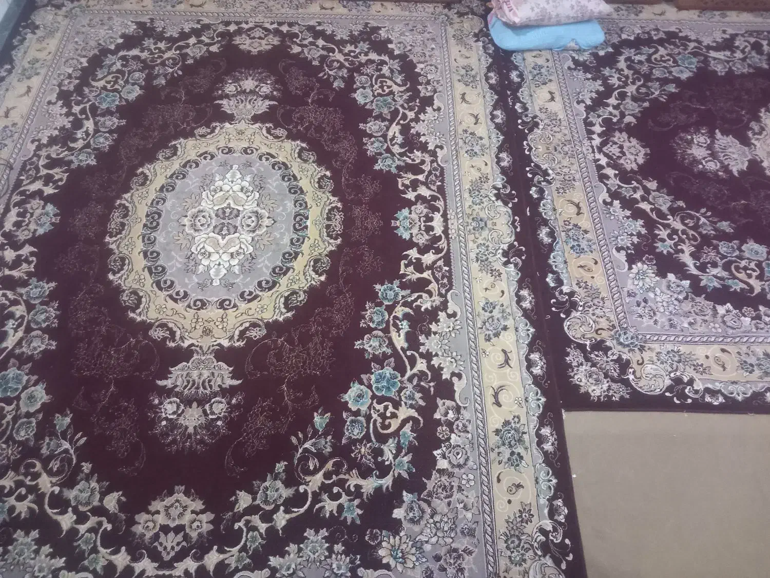 2 عدد قالی و ۱ عدد گلیم|فرش|ایذه, |دیوار