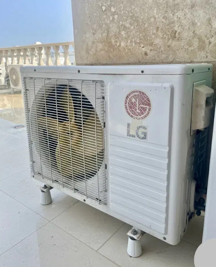 کولر گازی ۲۴۰۰۰ LG (کندانسور + پنل )|کولر گازی و فنکوئل|کیش, |دیوار