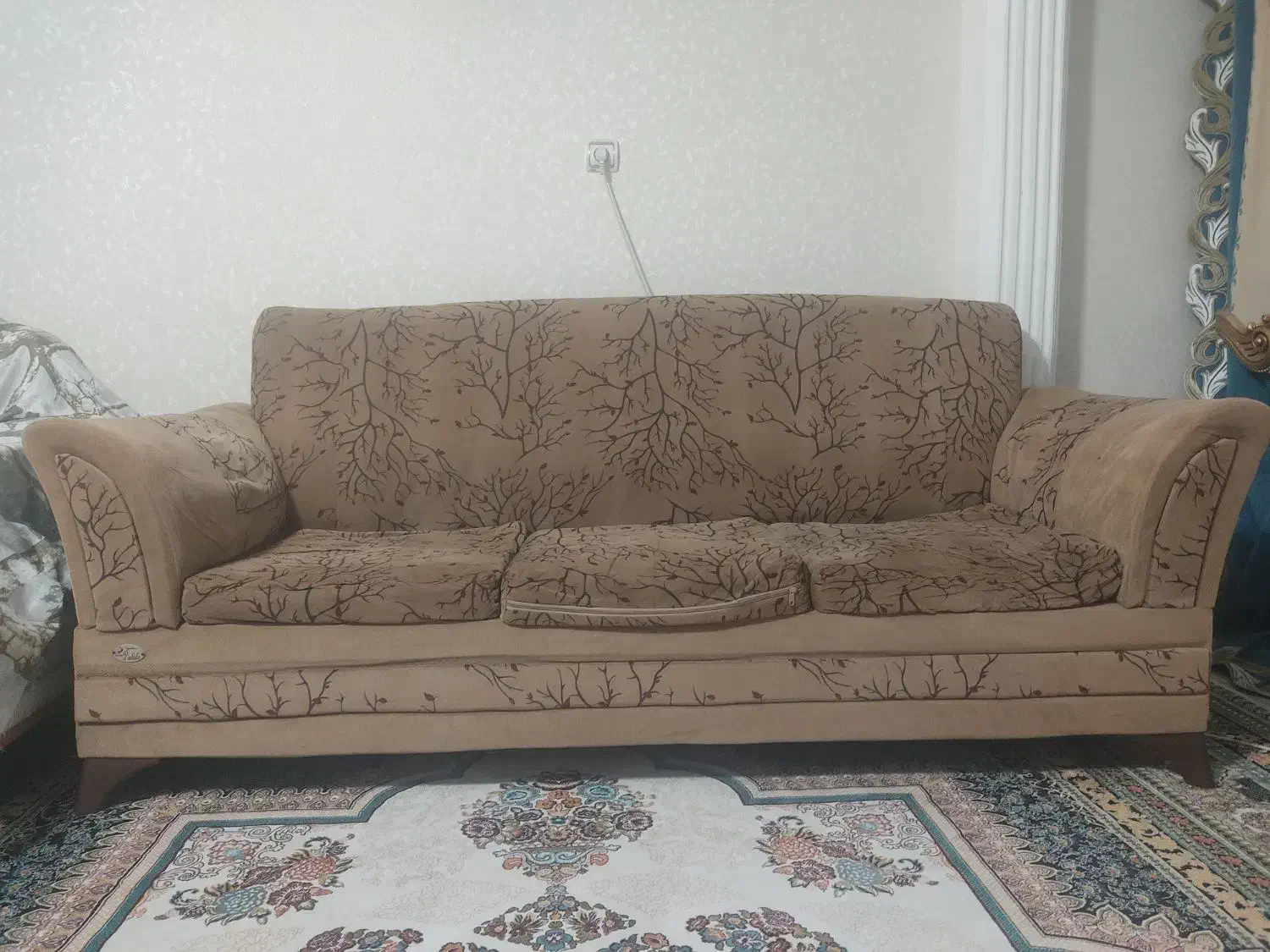 مبل 7 نفره کارکرده|مبلمان خانگی و میز عسلی|کرج, کمال‌شهر|دیوار