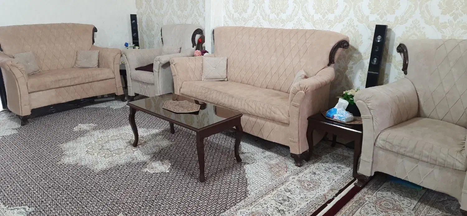 مبلمان هفت نفره|مبلمان خانگی و میز عسلی|زابل, |دیوار