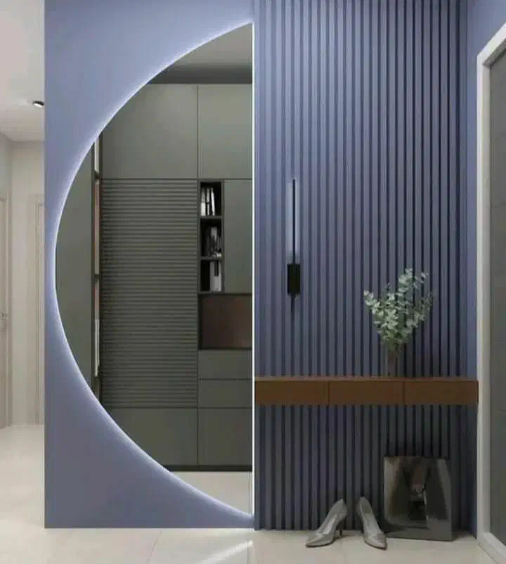 نصب کاغذ دیواری قاب قرنیز ترموال ترموود پنل|خدمات پیشه و مهارت|مشهد, تربیت (صدف)|دیوار