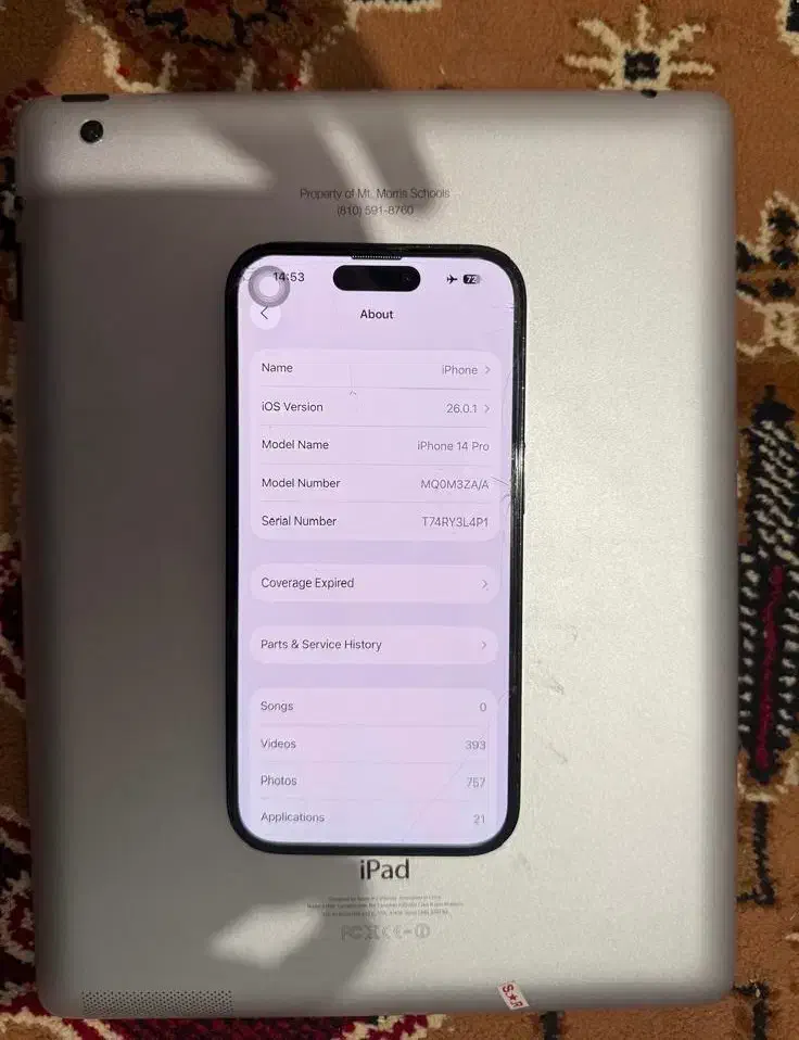 iphone14pro256GB|موبایل|صدرا-فارس, فاز ۲|دیوار