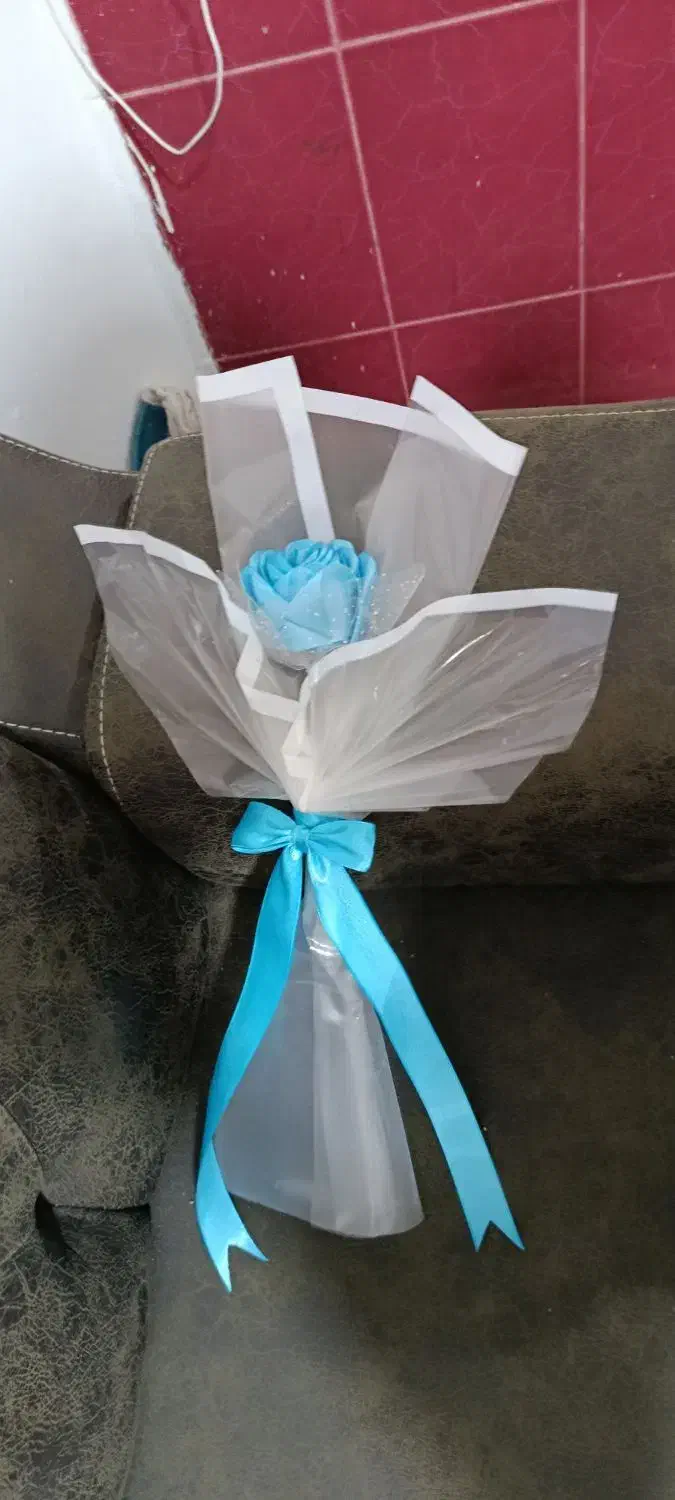 گل رز ربانی شاخه ای۲۵ت برای روز زن و مادر|گل مصنوعی|کرمان, |دیوار