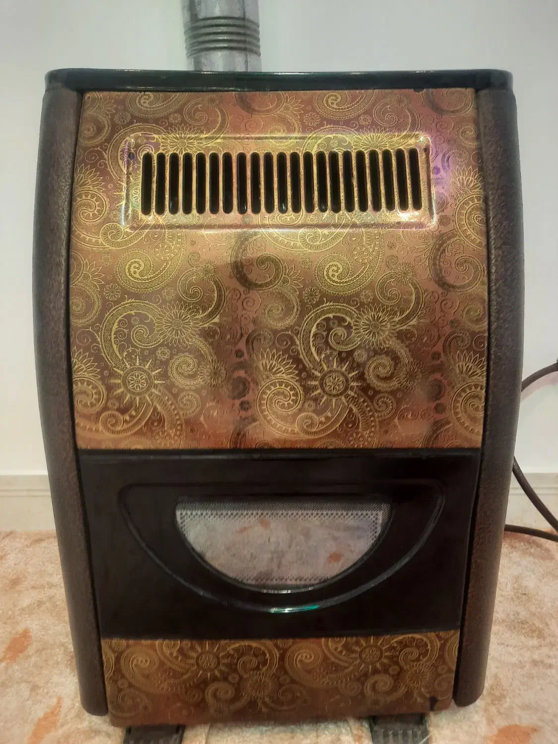 بخاری زمینی معاوضه بابخاری دیواری|بخاری، هیتر، شومینه|یاسوج, |دیوار