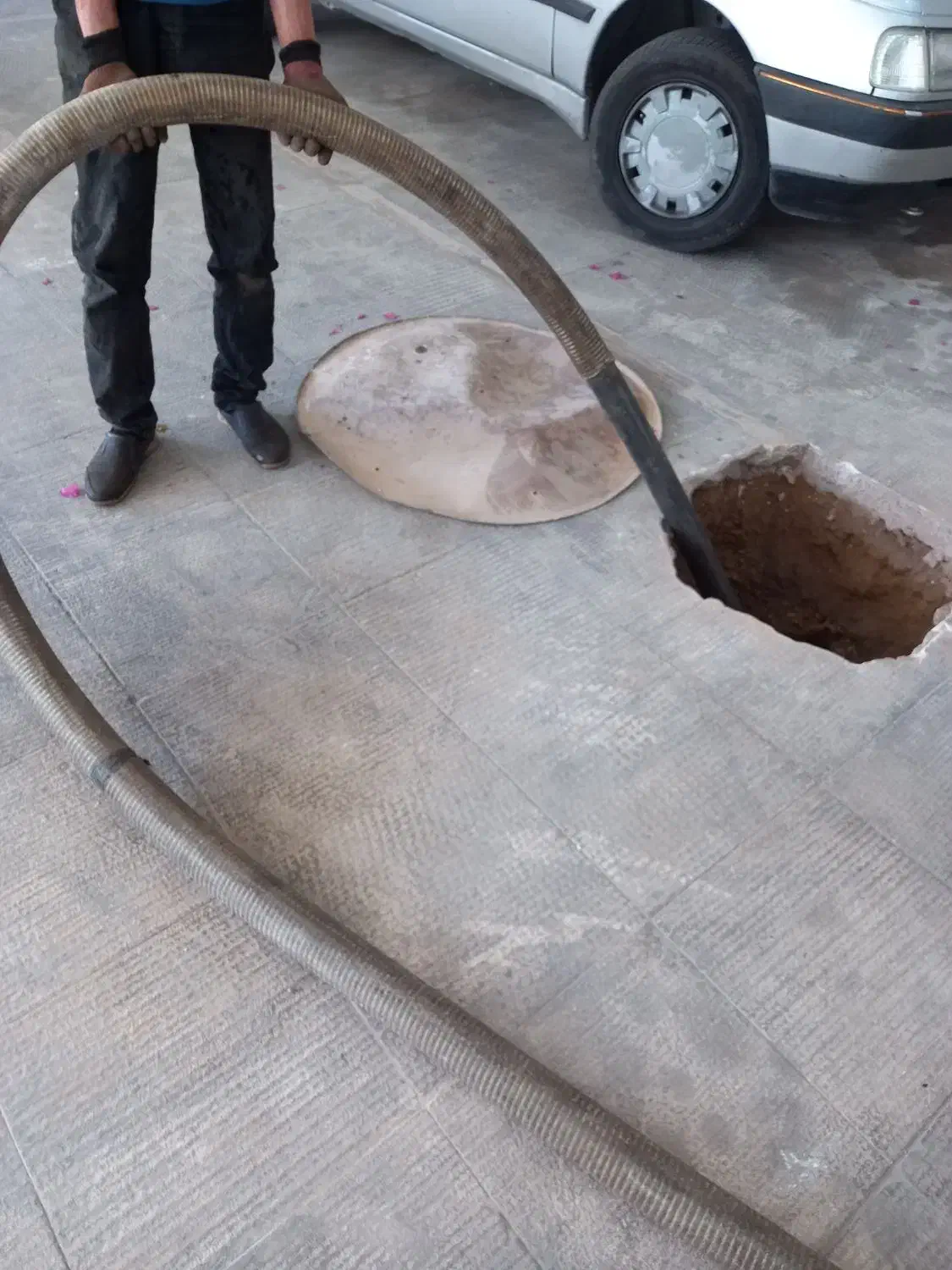 تخلیه چاه لوله بازکنی گرمسار شبانه روزی|خدمات پیشه و مهارت|گرمسار, |دیوار