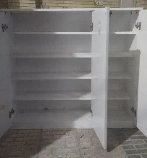 جا کفشی ۳ درب سفید صدفی|جاکفشی، کمد، دراور|بندرعباس, |دیوار