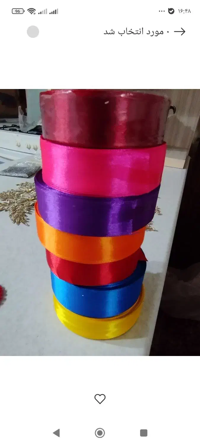 روبان های خوش رنگ|صنایع دستی و سایر لوازم تزئینی|ری, فیروزآبادی|دیوار