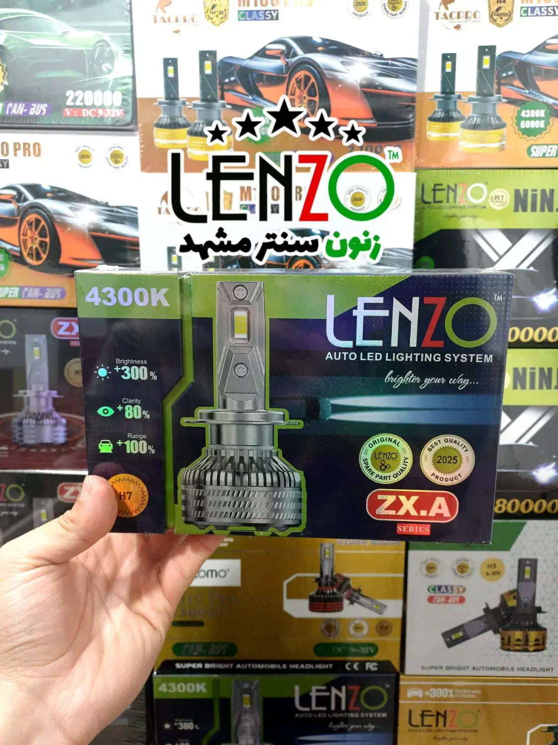 هدلایت زرد فابریکی نچرال|قطعات یدکی و لوازم جانبی|مشهد, خرمشهر|دیوار