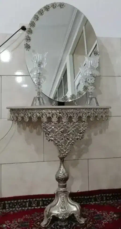 شمعدان نقره اینه|آینه|اردبیل, |دیوار