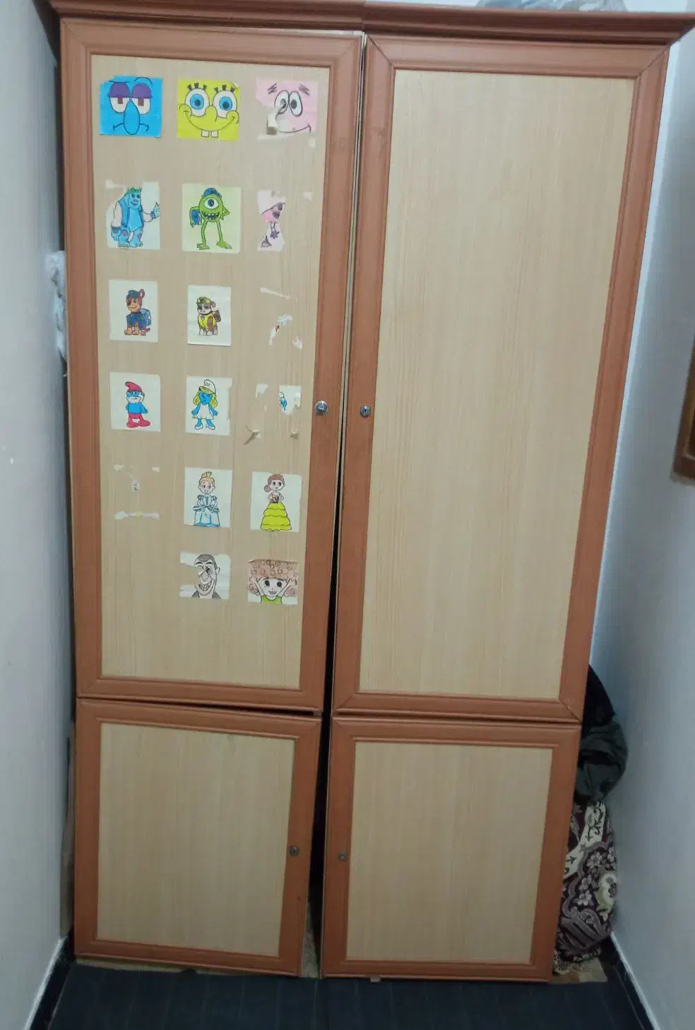 کمد دوعدد|جاکفشی، کمد، دراور|بهبهان, |دیوار