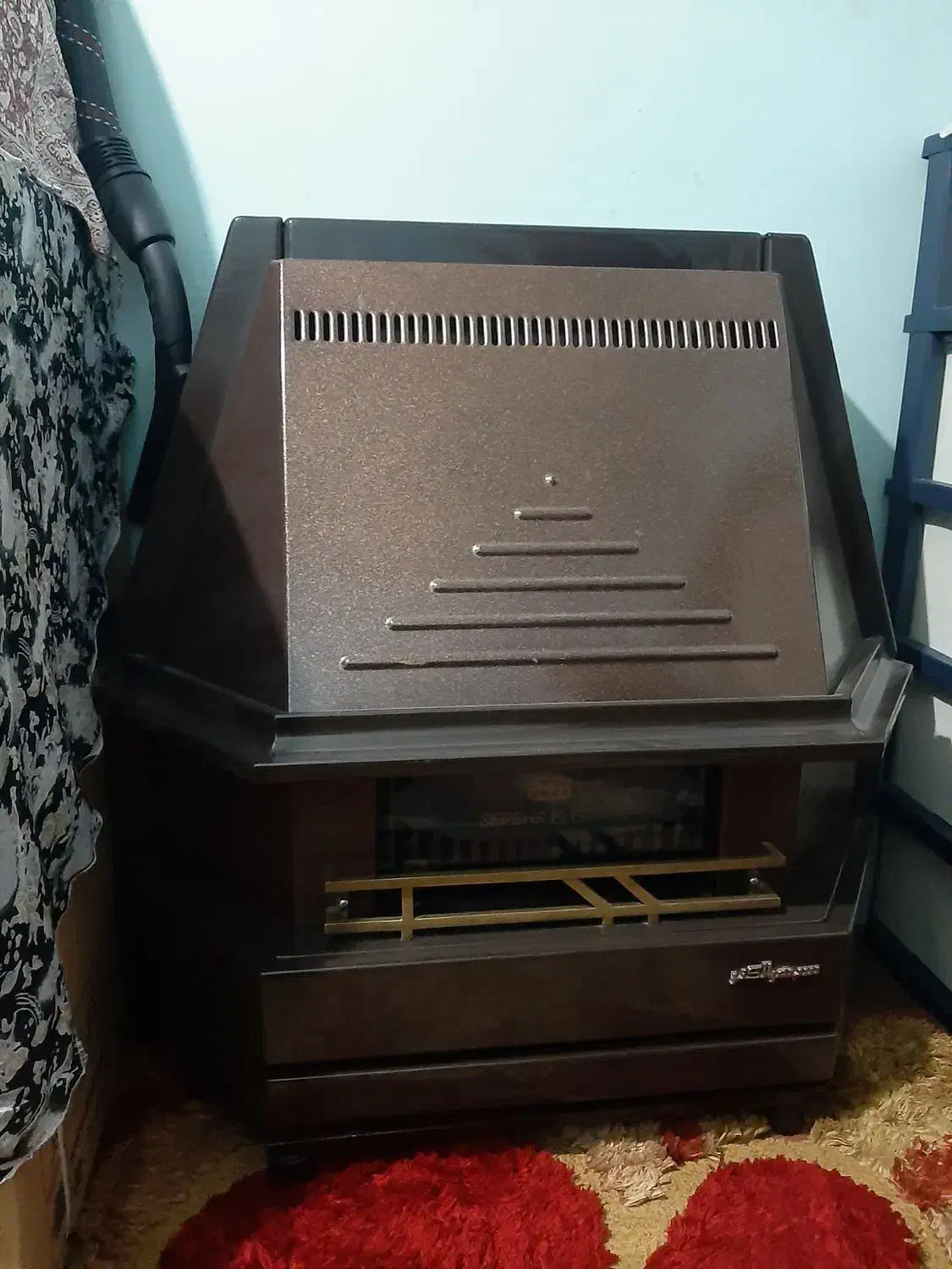 شومینه سپهر الکتریک در حد نو نو|بخاری، هیتر، شومینه|کرج, ساماندهی|دیوار