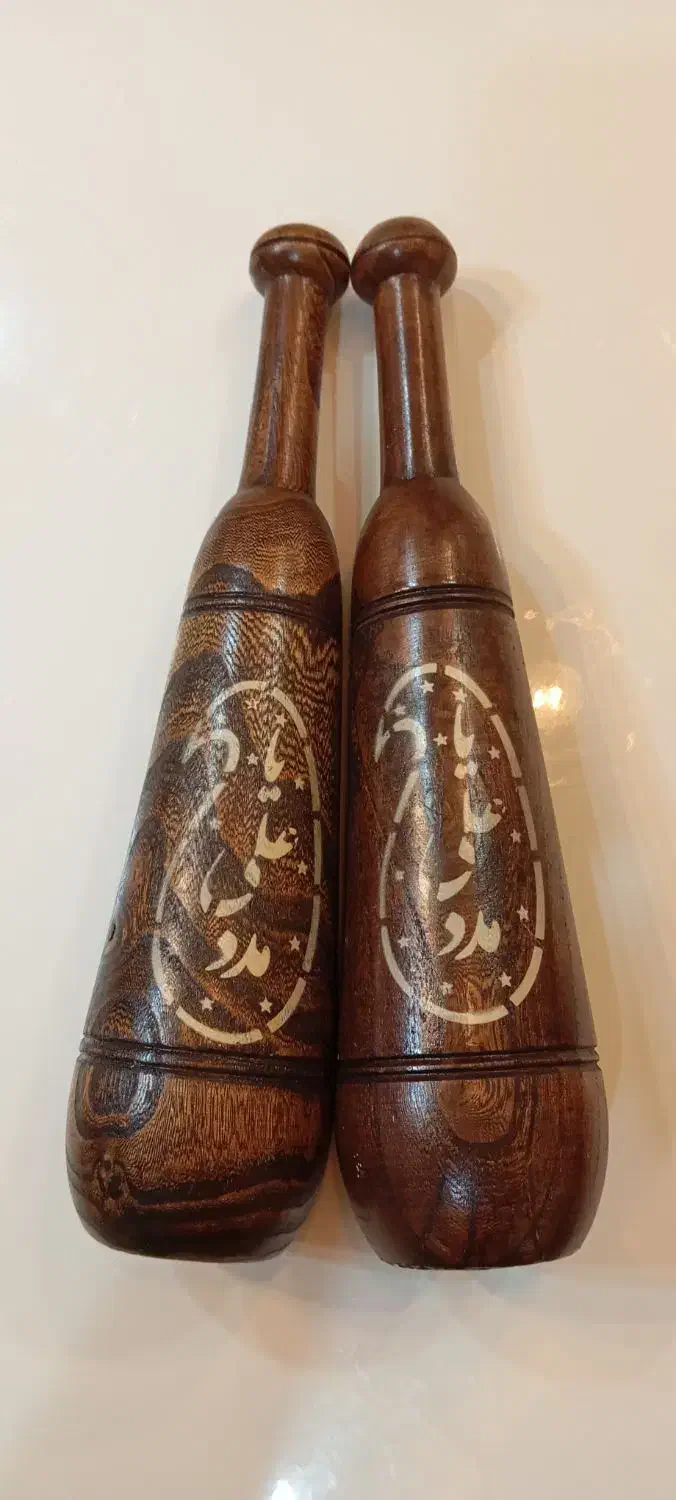 میل باستانی زورخانه ای دکوری چوبی|صنایع دستی و سایر لوازم تزئینی|پردیس, فاز ۸|دیوار