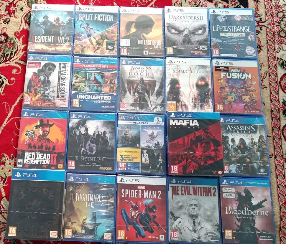 فروش بازی های آکبند و پلمب برای ps4 وps5|کنسول، بازی ویدئویی و آنلاین|کرج, اسلام‌آباد|دیوار