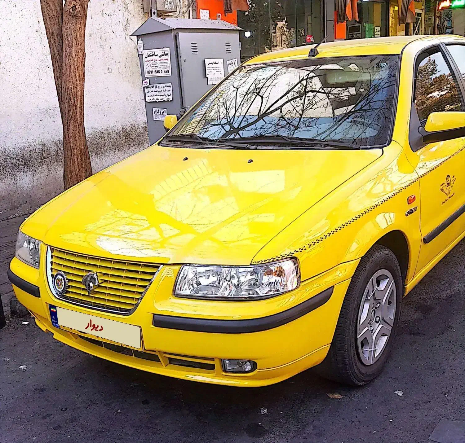 سمند تاکسی|خودرو سواری و وانت|تهران, فلسطین (میدان انقلاب)|دیوار