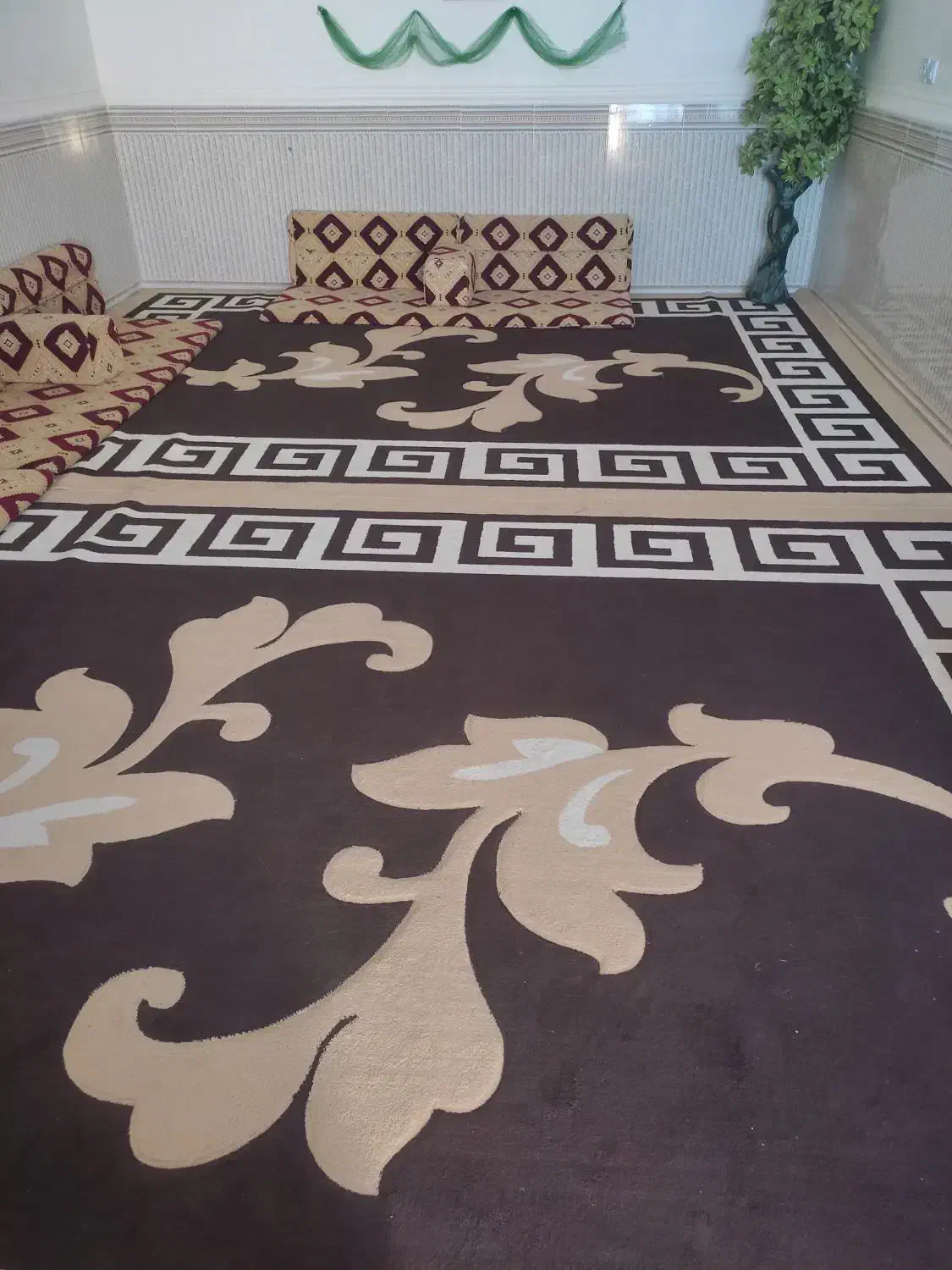 دو عدد گلیم فرش ضخیم 12 متری در حد آکبند|فرش|باوی, |دیوار