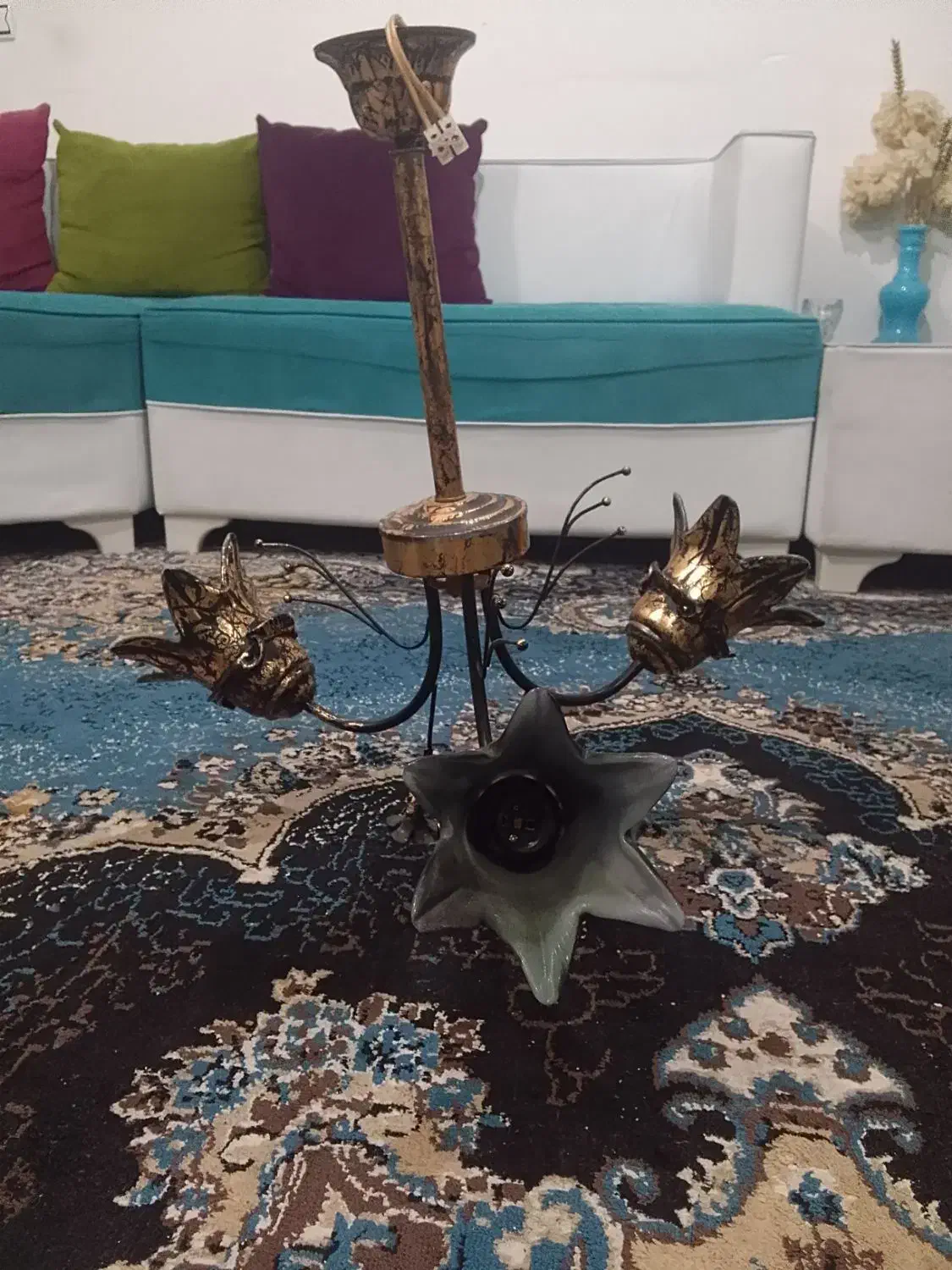 لوستر|لوستر و چراغ آویز|ورامین, ورامین|دیوار