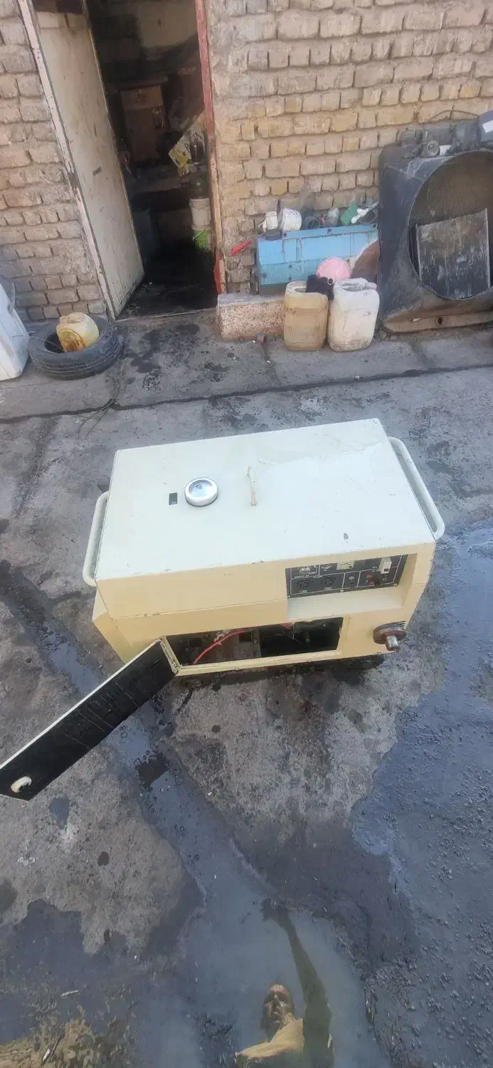 موتور برق دیزل سایلنت 6/5k|ماشینآلات صنعتی|مشهد, انقلاب|دیوار