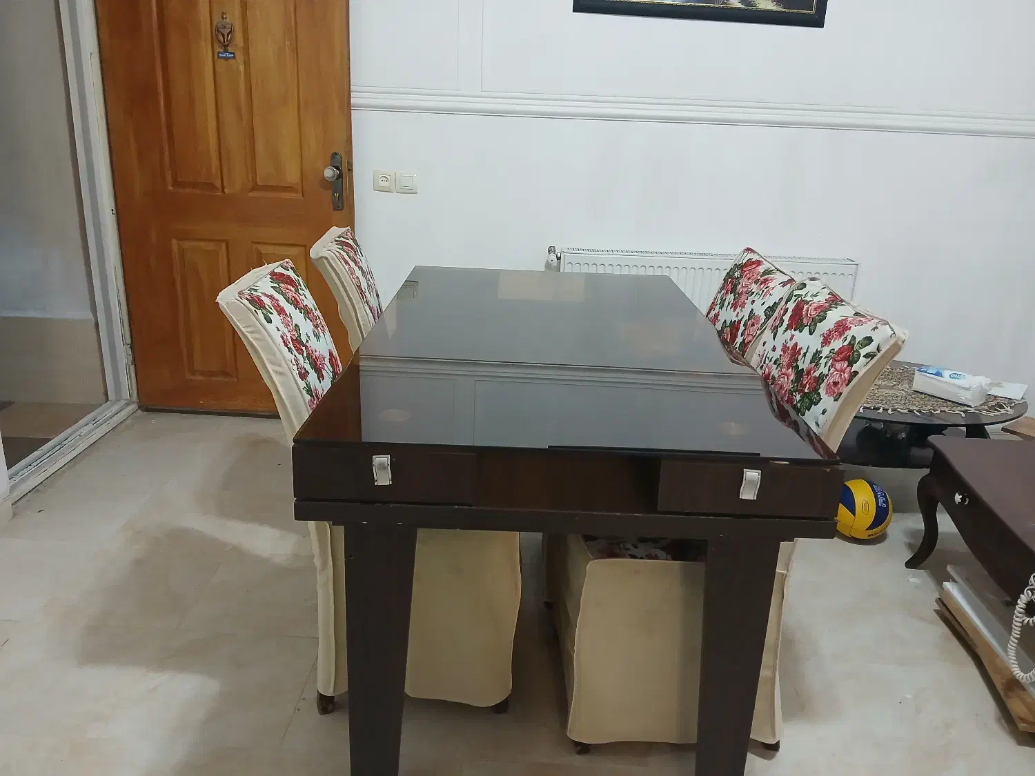 میز نهار خوری شش نفره|میز و صندلی غذاخوری|خرم‌آباد, |دیوار