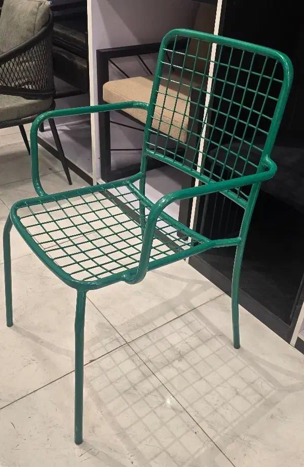 صندلی فلزی فضای باز مناسب کافه و رستوران|کافیشاپ و رستوران|تهران, شهید رجایی|دیوار