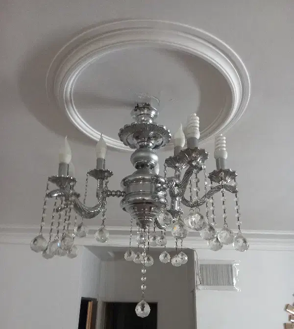 لوستر سه شاخه درحد نو|لوستر و چراغ آویز|اسلامشهر, شهرک واوان|دیوار