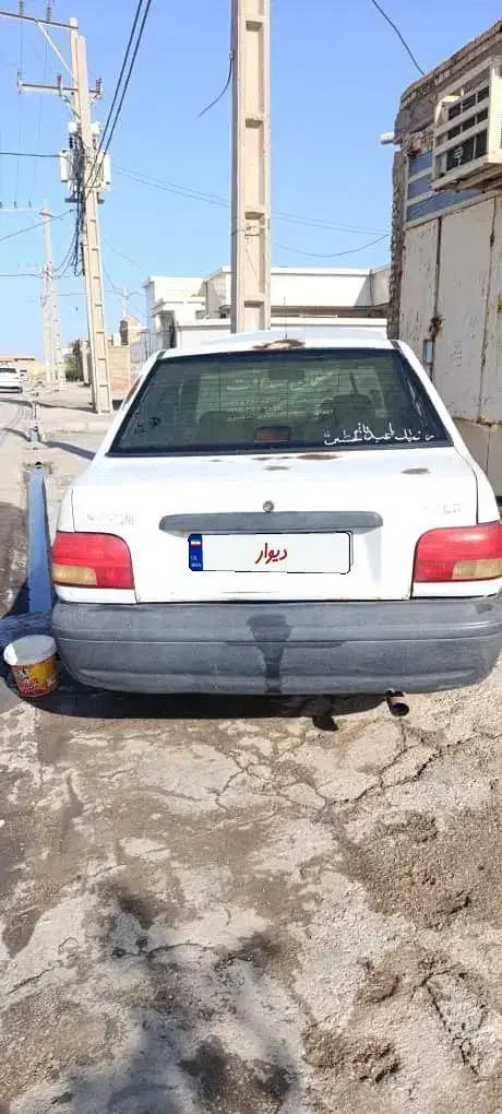 پراید صبا۸۲سفید|خودرو سواری و وانت|آبادان, |دیوار