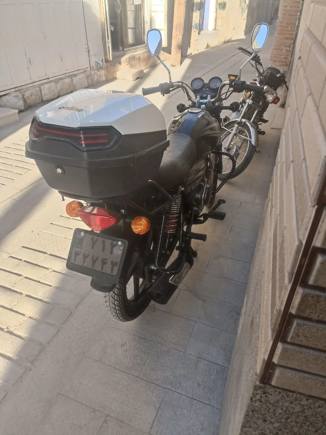 کبیر KLD200|موتورسیکلت|شیراز, سیاه سنگ|دیوار