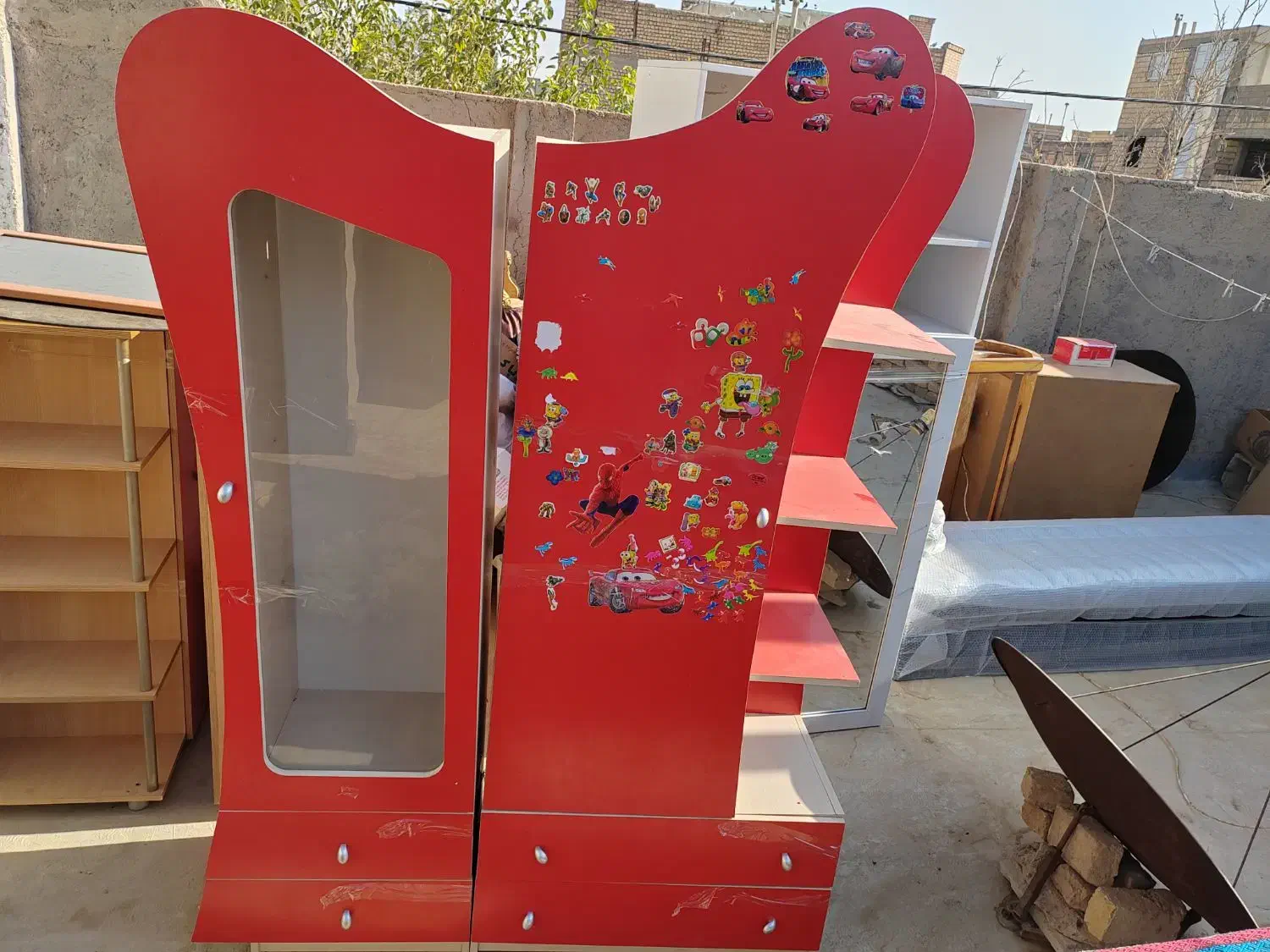 کمد طرح زیزیگولو|جاکفشی، کمد، دراور|برخوار, |دیوار