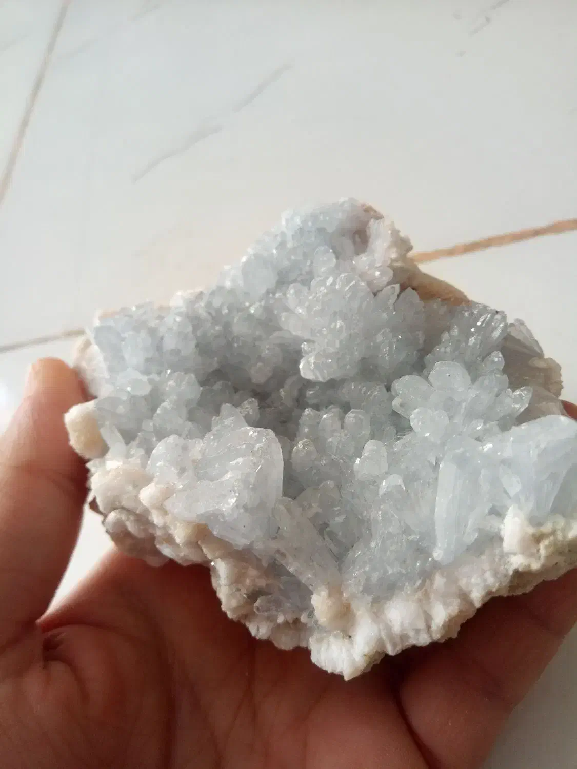 سنگ کلکسیونی سلستین|کلکسیون اشیاء عتیقه|شاهرود, |دیوار