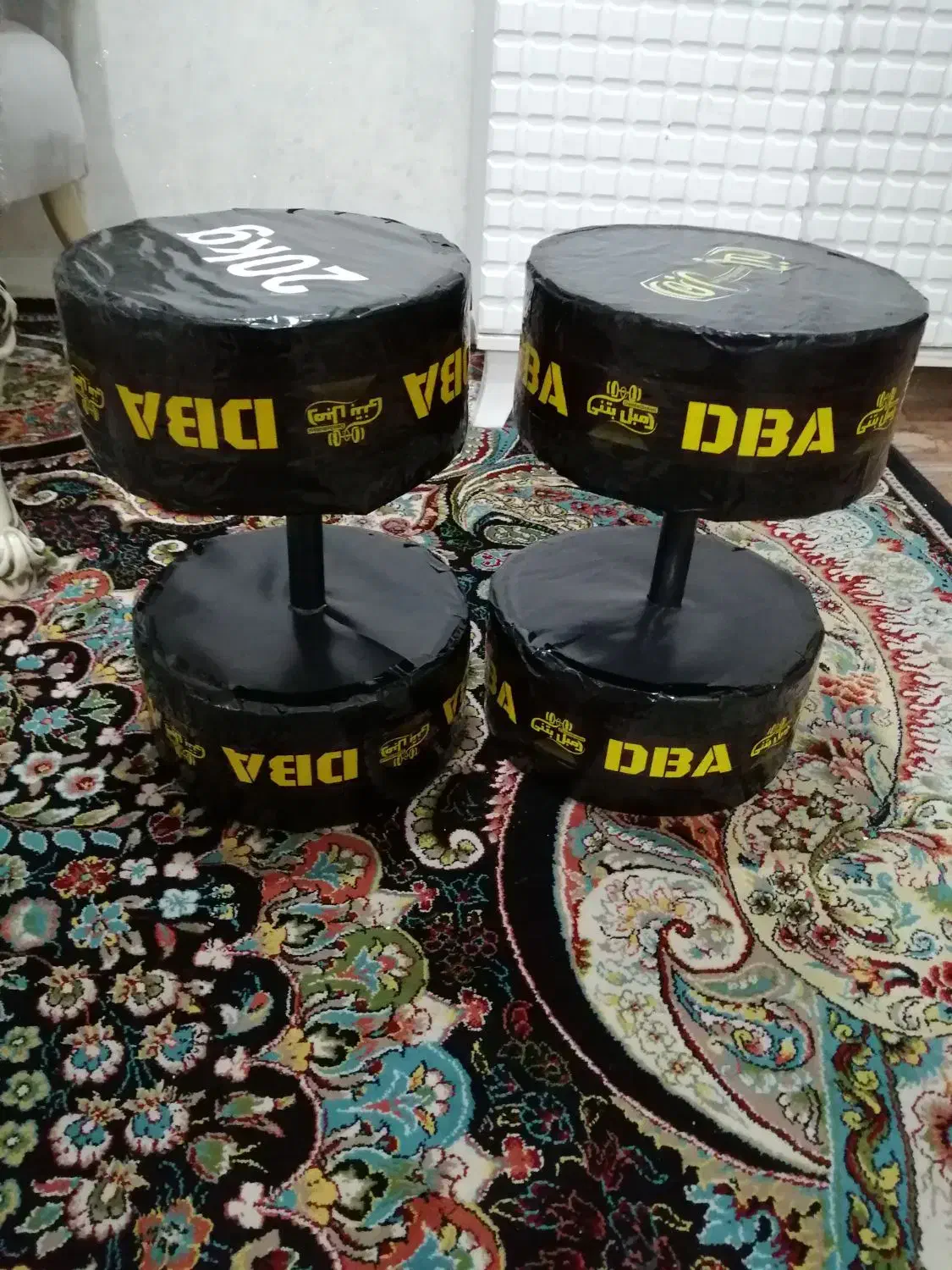 دمبل بتنی ۲۰کیلویی|تجهیزات ورزشی|اهواز, کیان اباد|دیوار