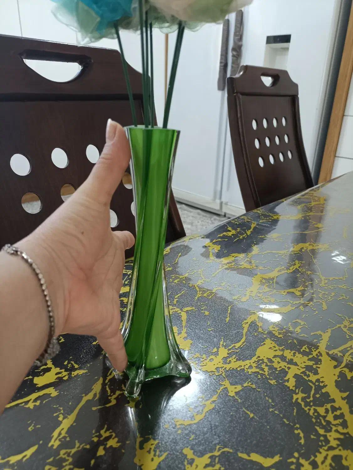 گلدان وگل|گل مصنوعی|بوکان, |دیوار