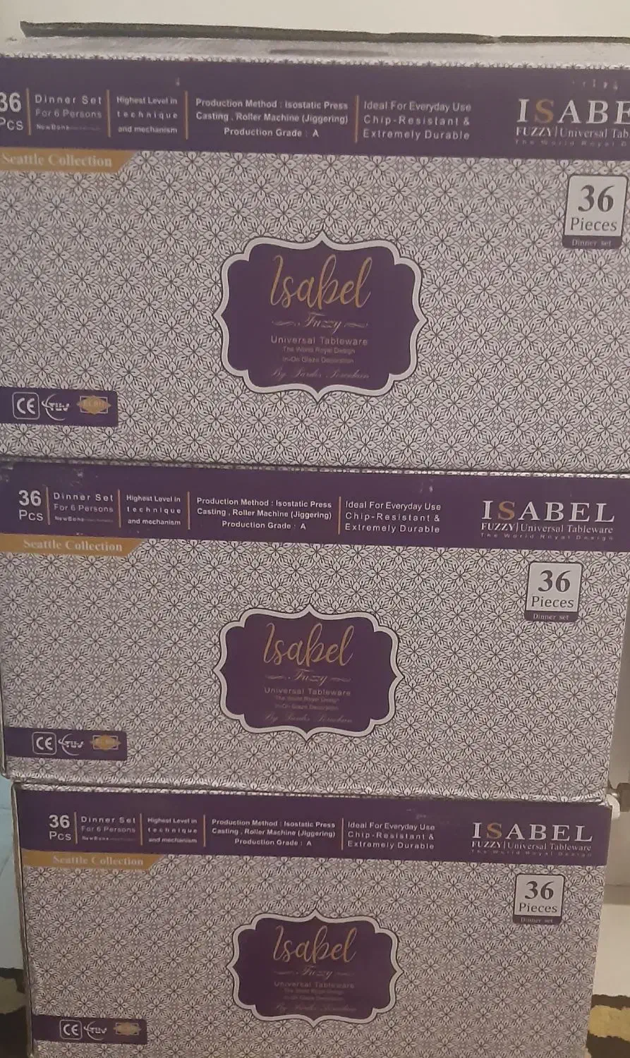 ۳ سرویس ۳۶ پارچه ظروف غذاخوری|ظروف سرو و پذیرایی|آمل, |دیوار