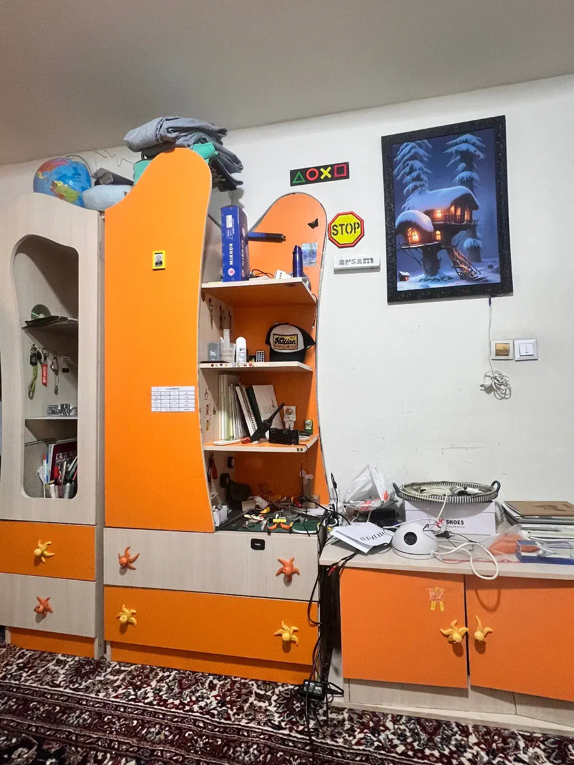 تخت نوجوانی دوتا همه باهم هر قیمتی ک بدین ببرید|تخت و صندلی بچه|قم, پردیسان|دیوار