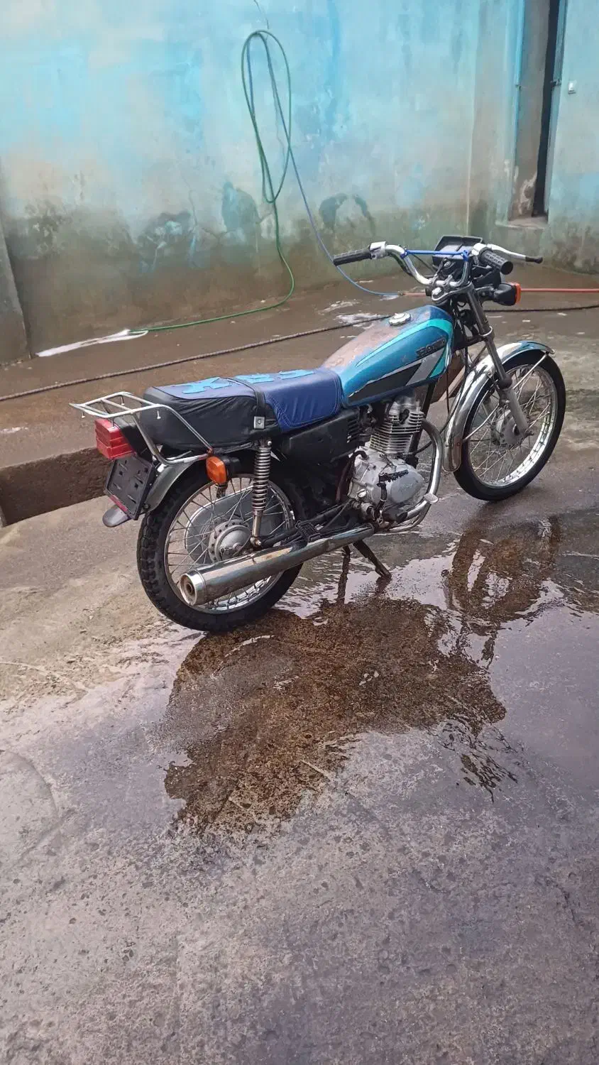 موتور هندا 125 مزایده مدل 87|موتورسیکلت|پارس‌آباد, |دیوار