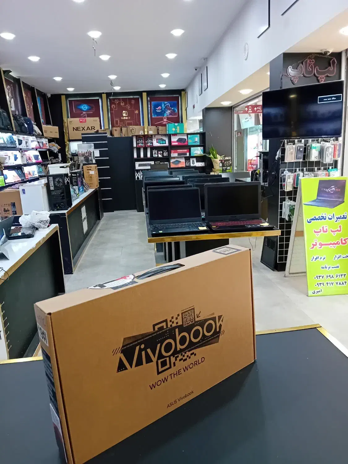 لپ تاپi5 ایسوس نسل ۱۳ رم ۱۶ قسطی|رایانه همراه|قزوین, |دیوار