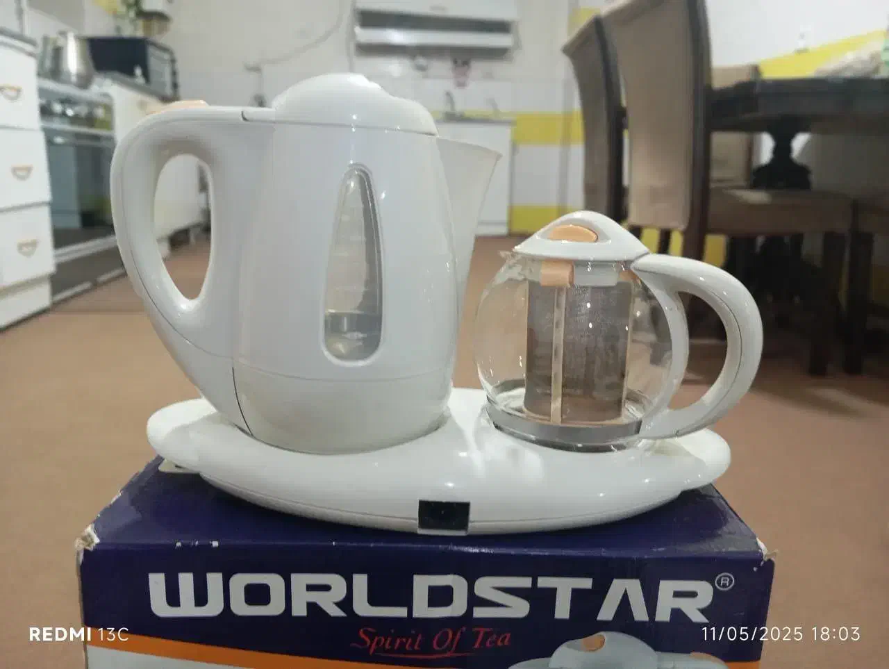 چای ساز world star|سماور، چایساز، قهوهساز|ایلام, |دیوار