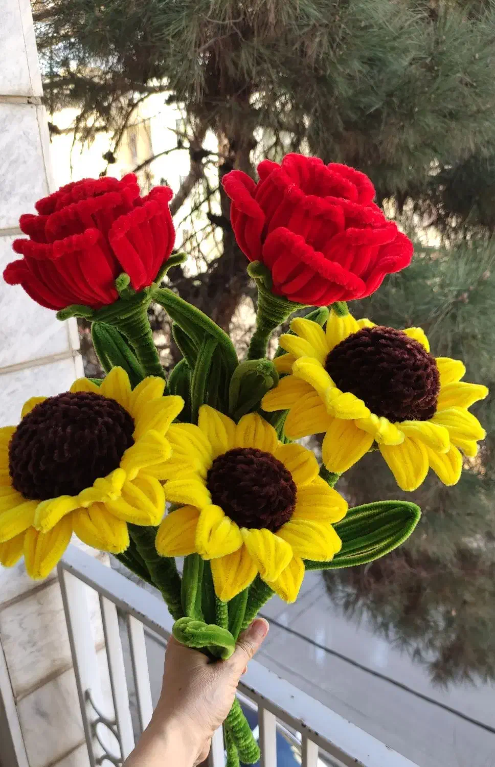 دسته گل|گل مصنوعی|کرج, کرج نو|دیوار